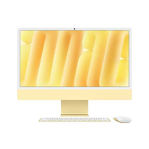 آل این وان اپل آی مک 24 اینچ iMAC  2021 Gold | M1 8cores | 16G RAM | 512G SSD | GPU 8core استوک