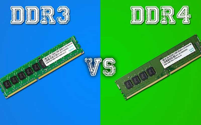 تفاوت رم DDR3 و DDR4