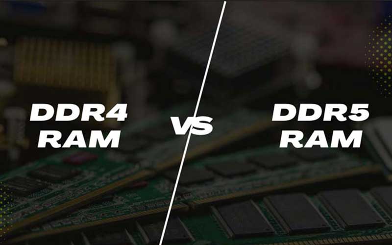 تفاوت رم DDR4 و DDR5