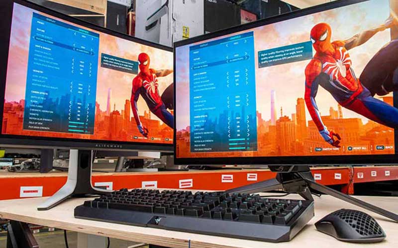 10 مانیتور استوک با کیفیت برای گیمینگ و کار حرفه‌ای در سال 1404