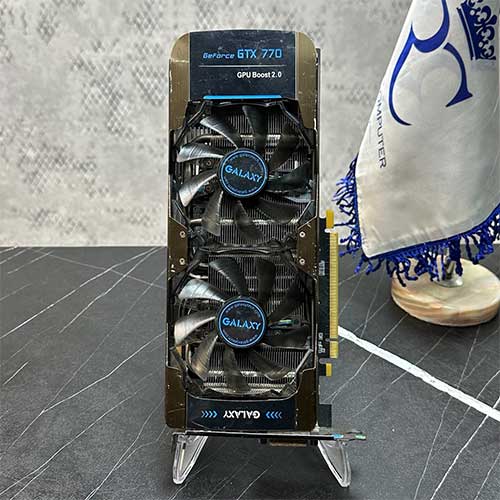 کارت گرافیک Galaxy GeForce GTX 770 OC 4GB GDDR5 256bit استوک