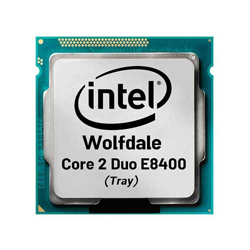پردازنده Intel Core 2 Duo E8400 Wolfdale Tray استوک